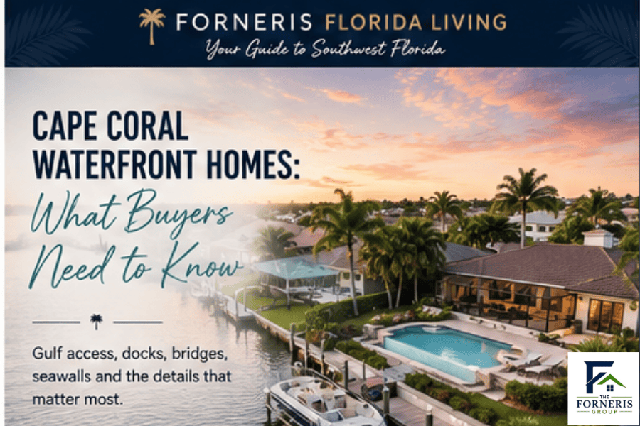 Cape Coral Waterfront Homes: What Buyers Need to Know